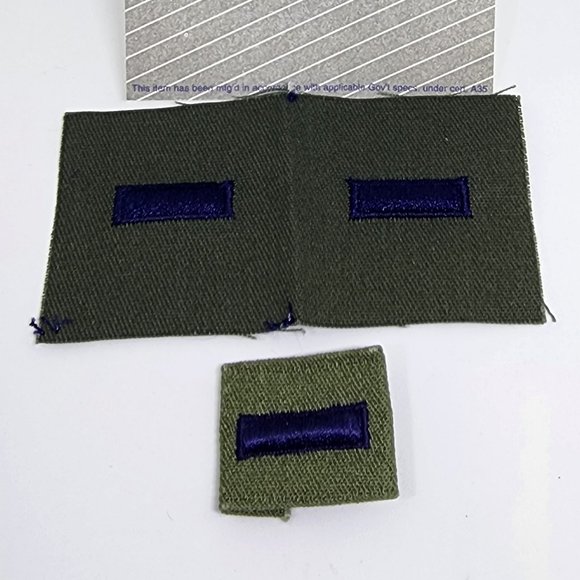 U.S. Air Force Rank Insignia Embroidery First Lieutenant NIP Patches - Picture 3 of 9